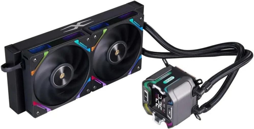 Система жидкостного охлаждения для процессора 1stPlayer X-240E (черный)