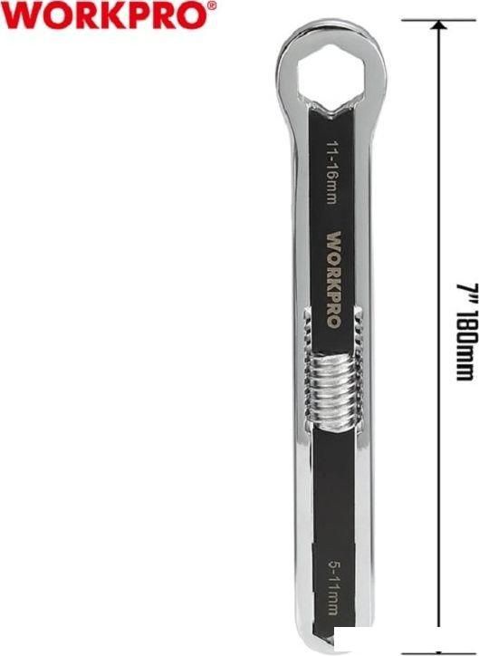 Ключ разводной Workpro WP272017