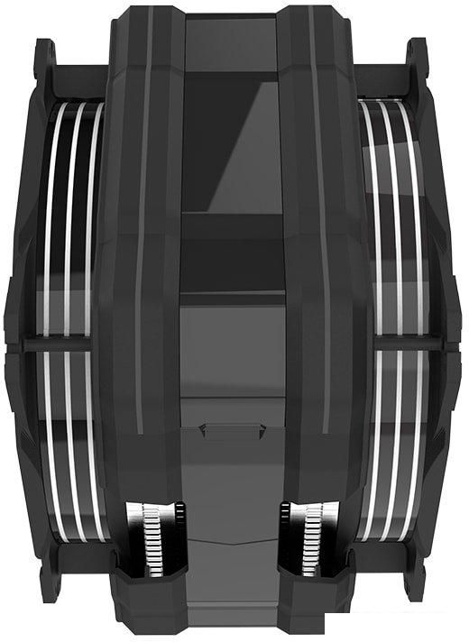 Кулер для процессора ALSEYE M120D Plus (черный)