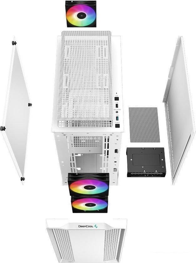 Корпус DeepCool CC360 ARGB R-CC360-WHAPM3-G-1