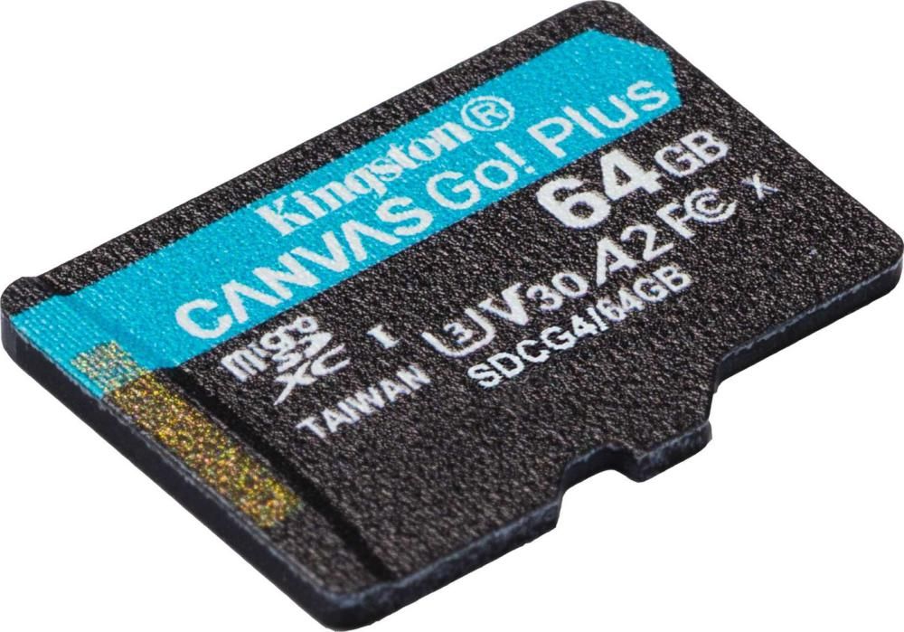 Карта памяти Kingston Canvas Go! Plus microSDXC 64GB SDCG4/64GB