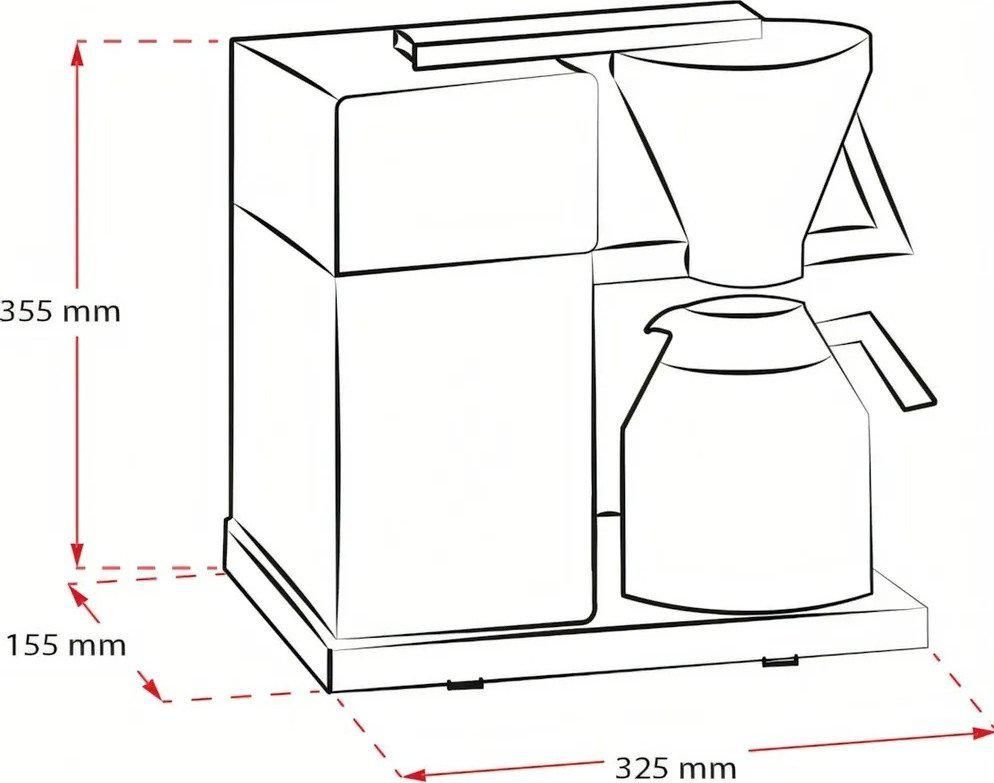 Капельная кофеварка Melitta AromaSignature Therm DeLuxe 1007-07