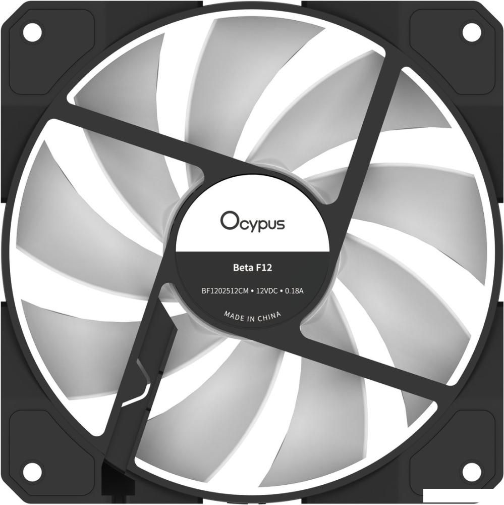 Вентилятор для корпуса Ocypus Beta F12 BK ARGB Beta-F12-BK1AM00X-GL