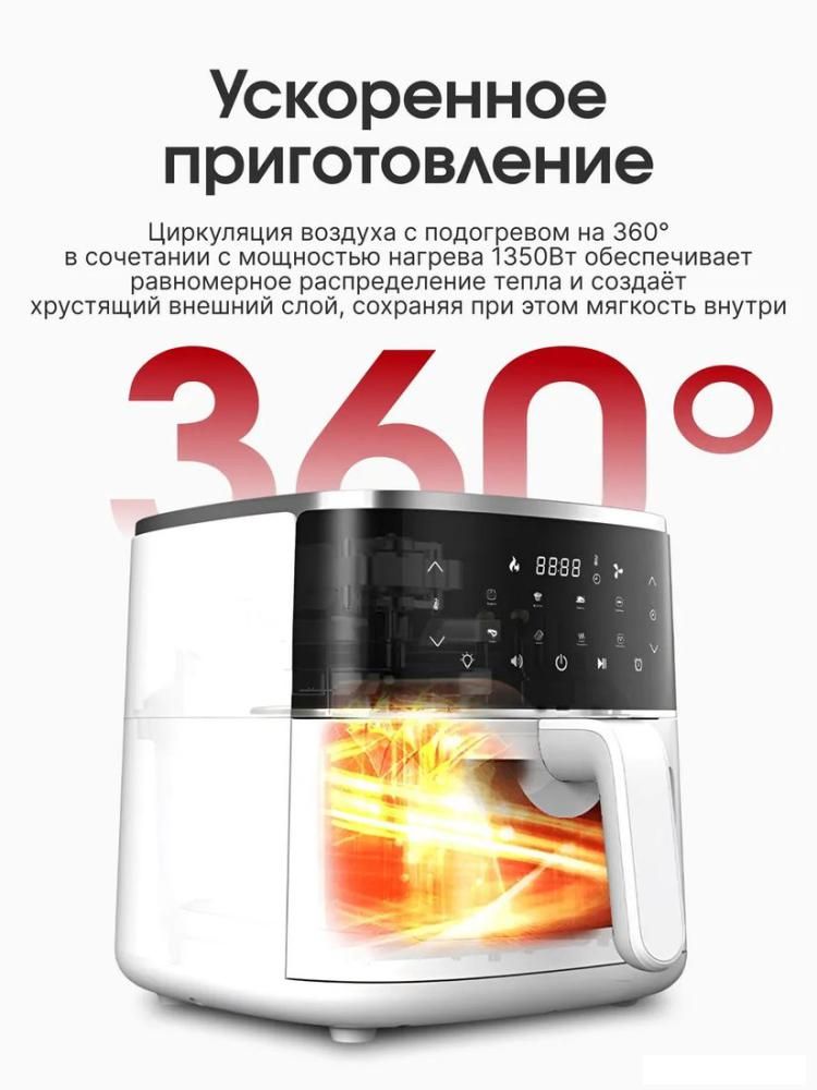 Аэрогриль (аэрофритюрница) Beheart AF-E4003-AS