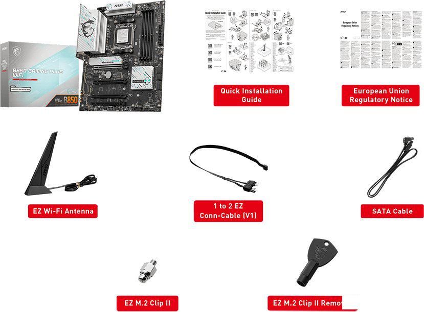 Материнская плата MSI B850 Gaming Plus WiFi
