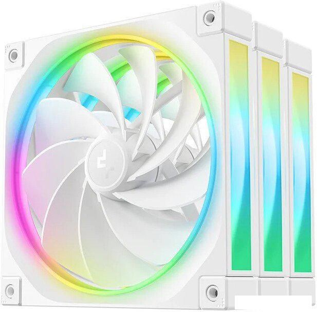 Комплект вентиляторов для корпуса DeepCool FL14R WH 3 IN 1 R-FL14R-WHAPN3-G