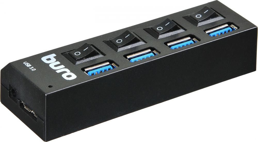 USB-хаб  Buro BU-HUB4-U3.0-L