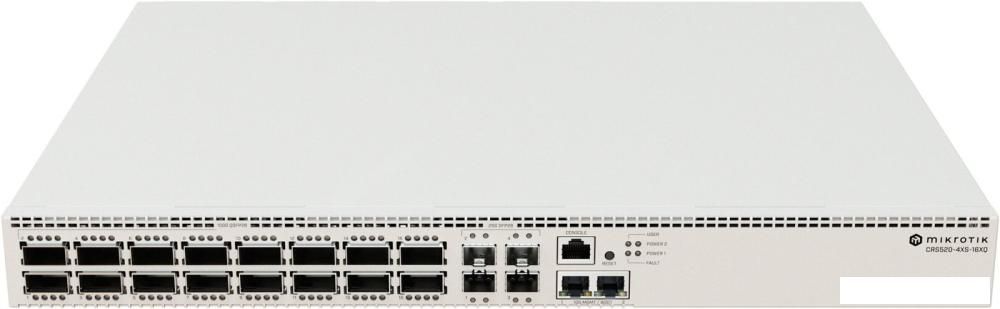 Управляемый коммутатор 3-го уровня Mikrotik CRS520-4XS-16XQ-RM