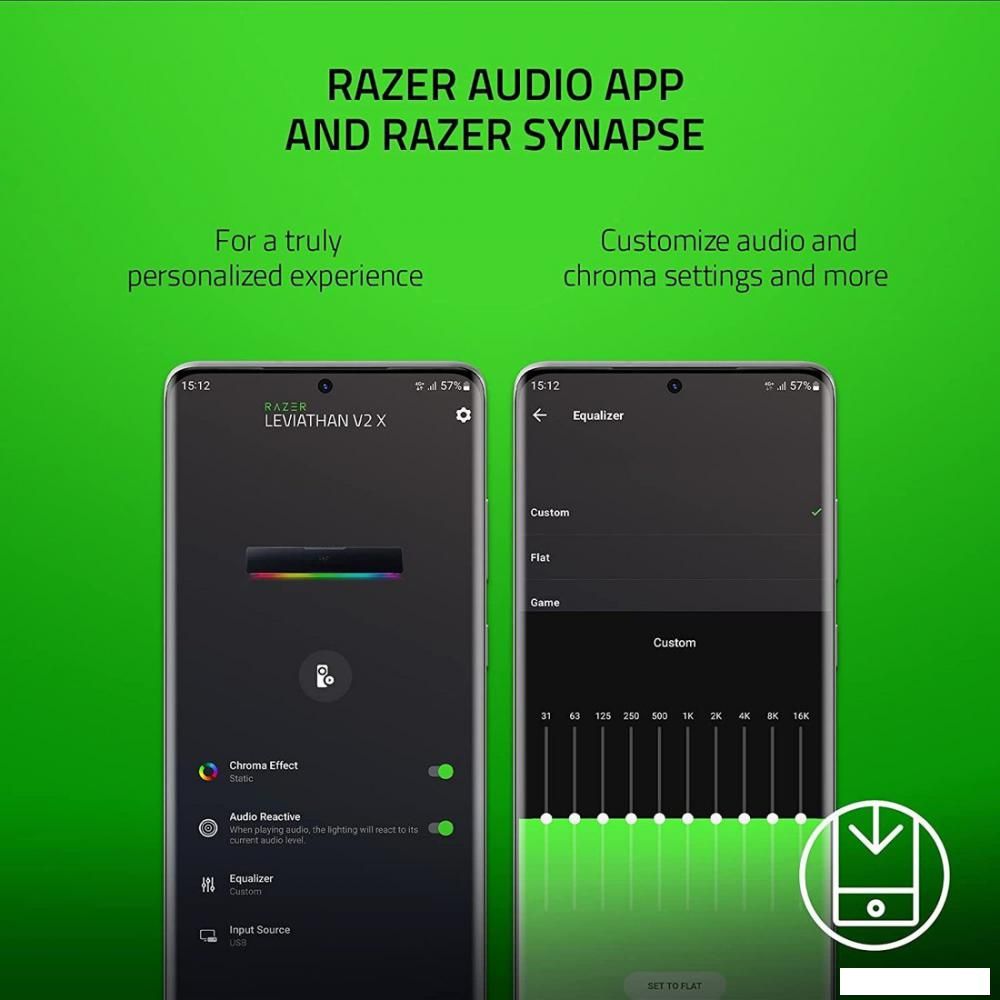 Акустика Razer Leviathan V2 X