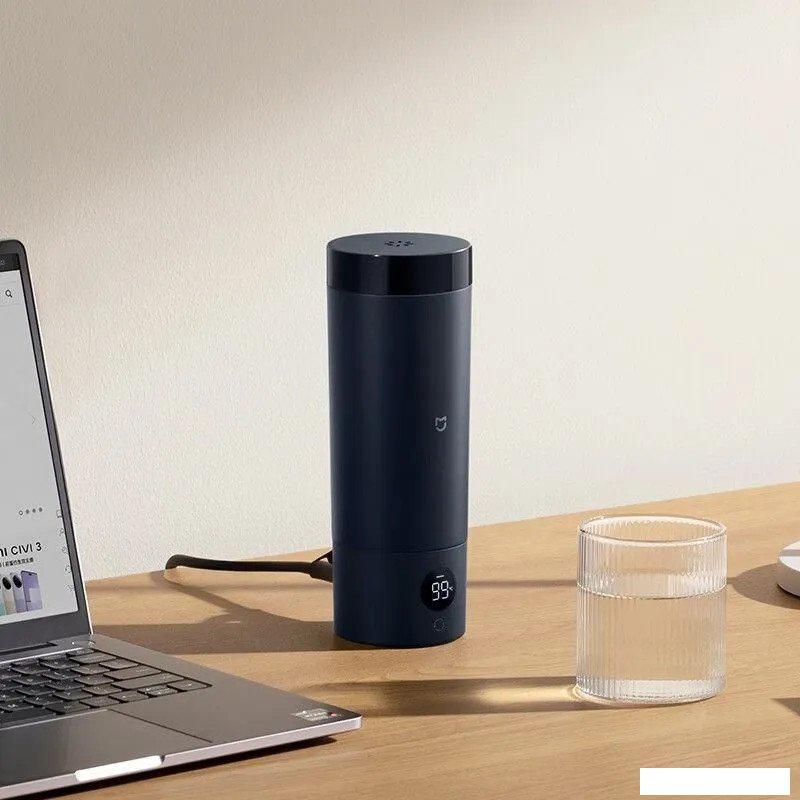Термокружка Xiaomi Mijia Portable Electric Cup 2 MJDRB02PL 350 мл (синий)