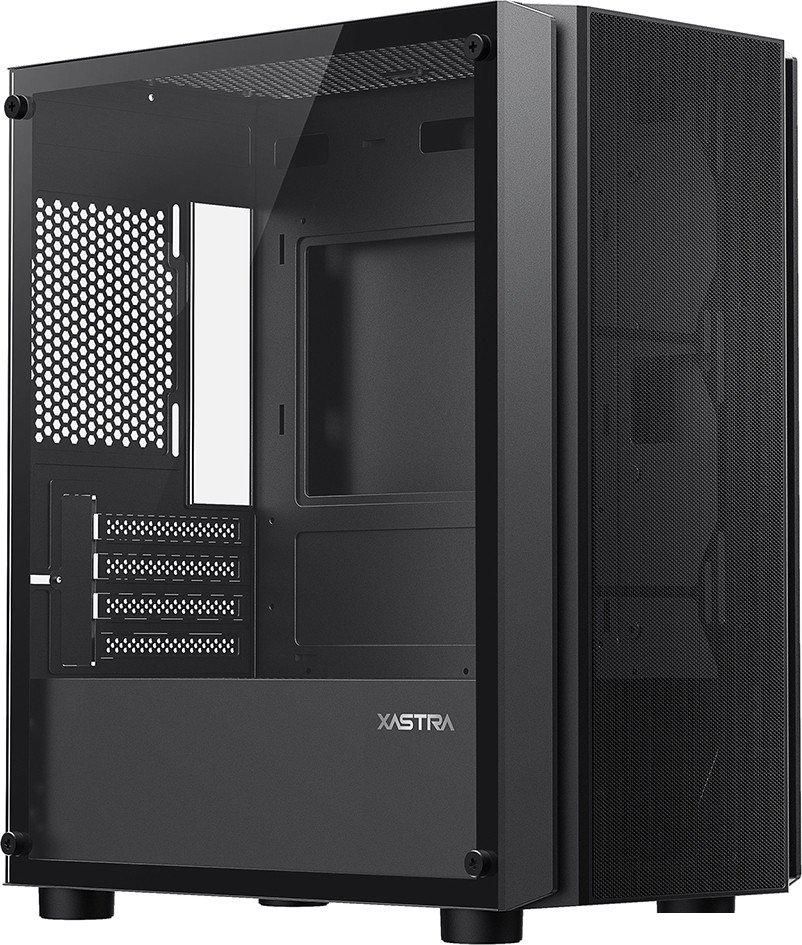 Корпус XASTRA A402M 4FRGB (черный)