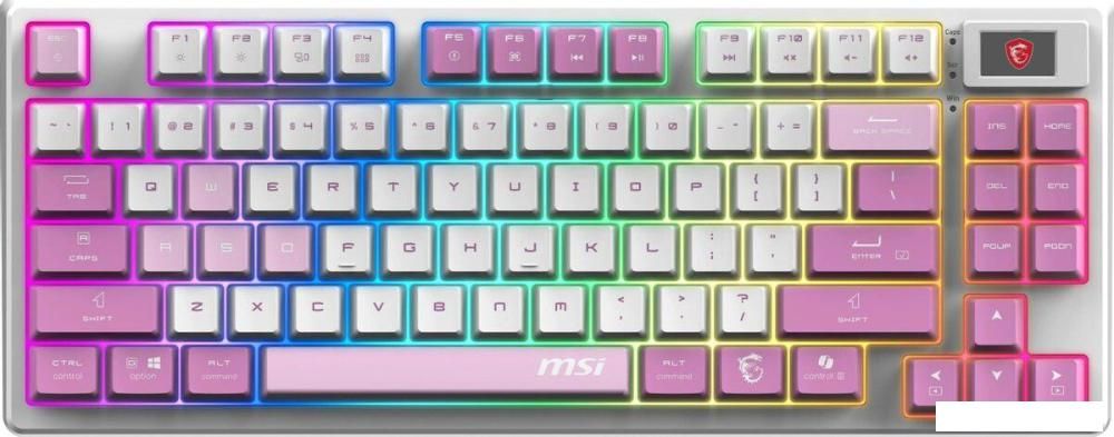 Клавиатура MSI Forge GK600 TKL Wireless Violet