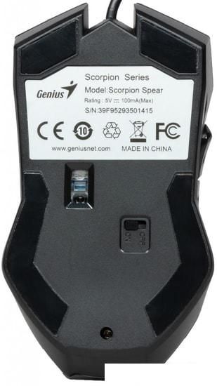 Игровая мышь Genius Scorpion Spear