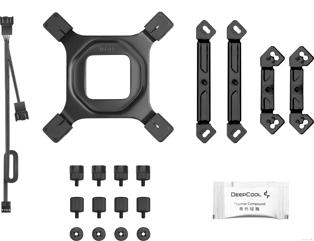 Кулер для процессора DeepCool AG620 Digital BK ARGB R-AG620-BKADMN-G-2