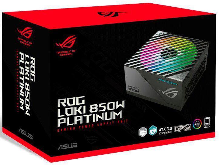 Блок питания ASUS ROG Loki SFX-L 850W Platinum ROG-LOKI-850P-SFX-LGAMING