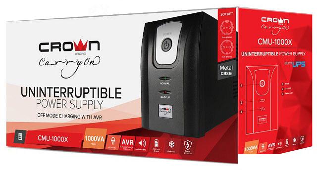 Источник бесперебойного питания CrownMicro CMU-1000X