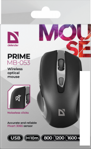 Мышь Defender Prime MB-053 (черный)
