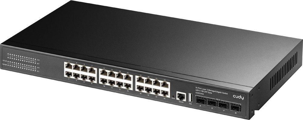 Управляемый коммутатор 3-го уровня Cudy GS5024S4 1.0