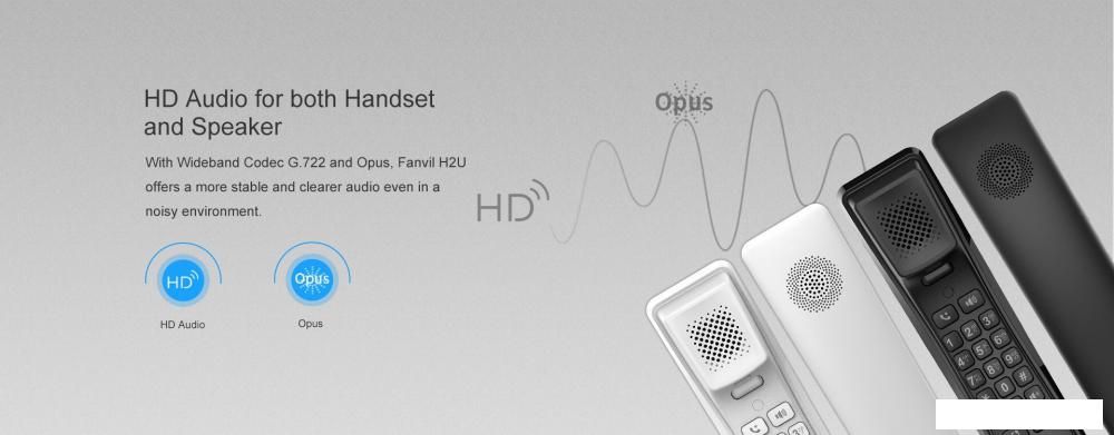 IP-телефон Fanvil H2U (черный)