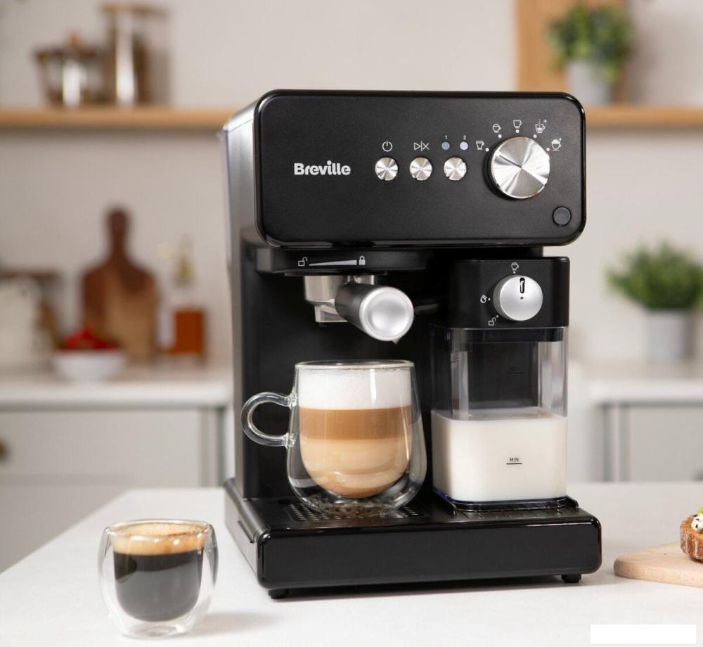 Рожковая кофеварка Breville Prima Latte Compact VCF183X