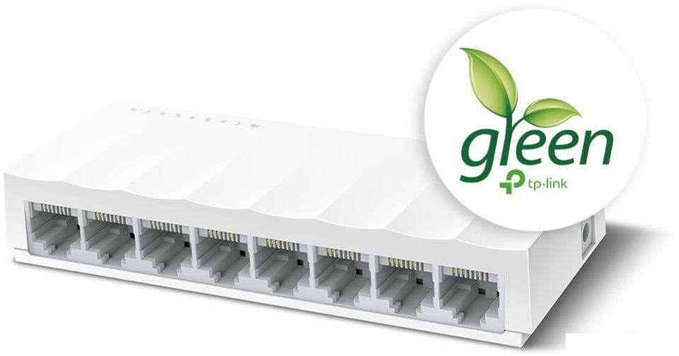 Неуправляемый коммутатор TP-Link LS1008