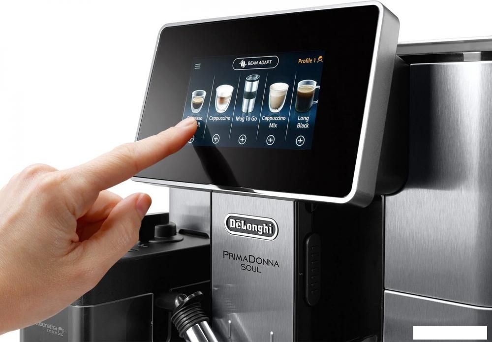 Кофемашина DeLonghi PrimaDonna Soul ECAM 610.75.MB