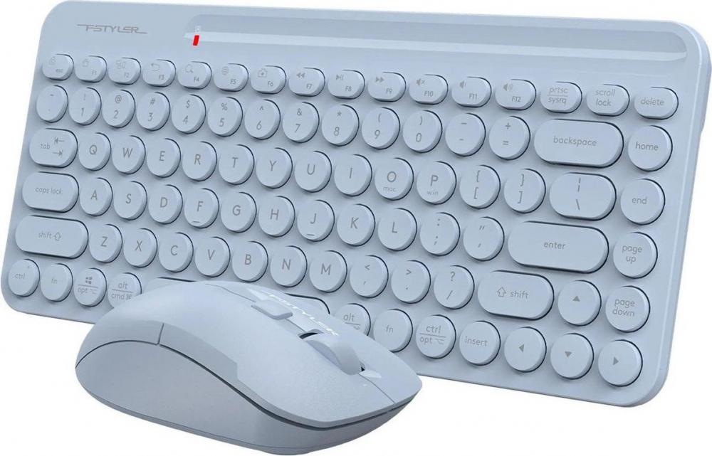 Офисный набор A4Tech Fstyler FG3200 Air2 (синий)
