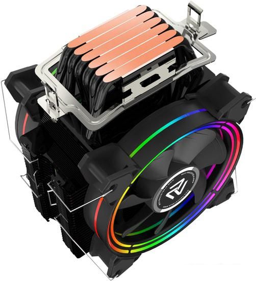 Кулер для процессора ALSEYE H120D (черный)