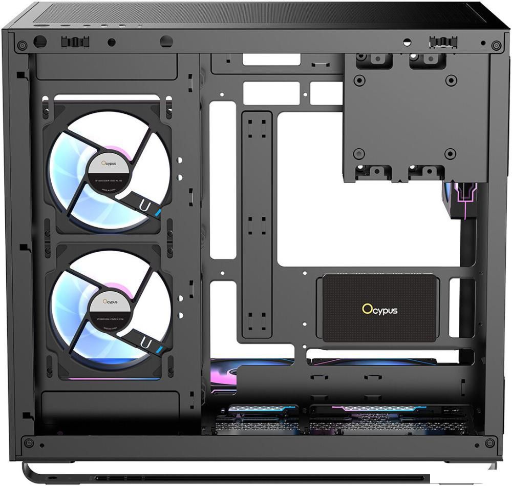 Контроллер скорости и подсветки вентиляторов Ocypus Delta EH10 (черный)