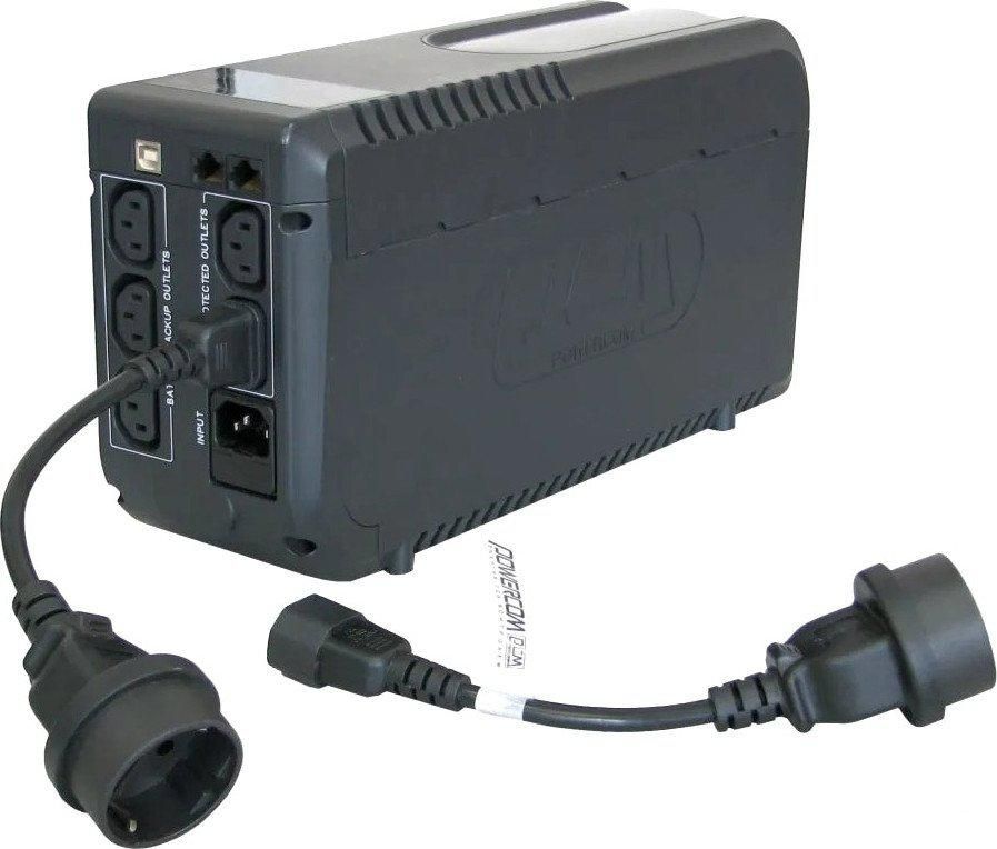 Адаптер Powercom SCUT IEC-320 C14 - Socket Type-F