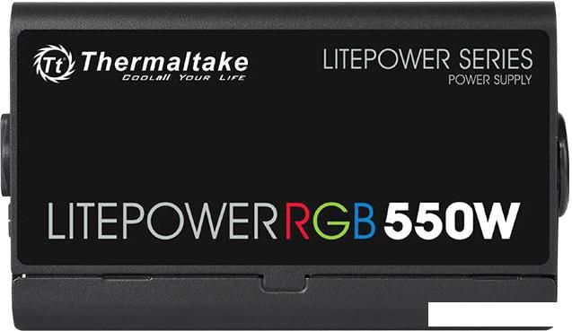 Блок питания Thermaltake Litepower RGB 550W LTP-550AL2NK