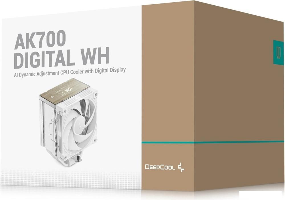 Кулер для процессора DeepCool AK700 DIGITAL WH R-AK700-WHNDMN-GJD