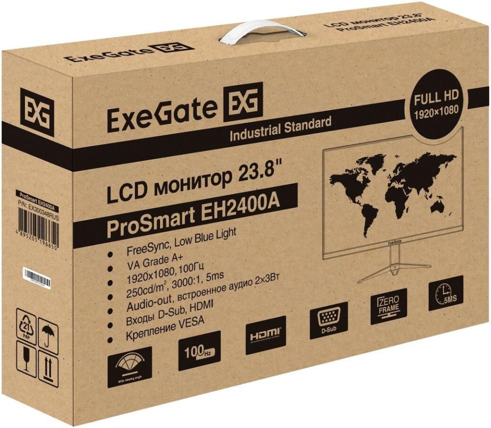 Монитор ExeGate ProSmart EH2400A EX300348RUS