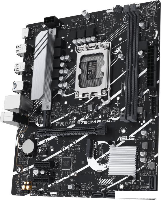 Материнская плата ASUS PRIME B760M-R D4