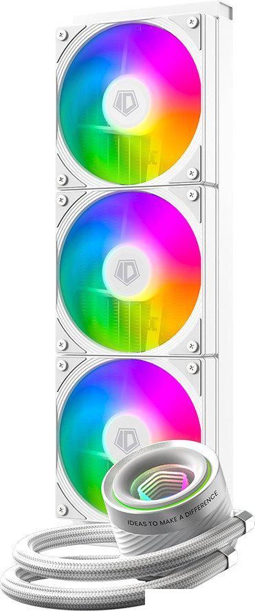 Жидкостное охлаждение для процессора ID-Cooling FX360 INF White