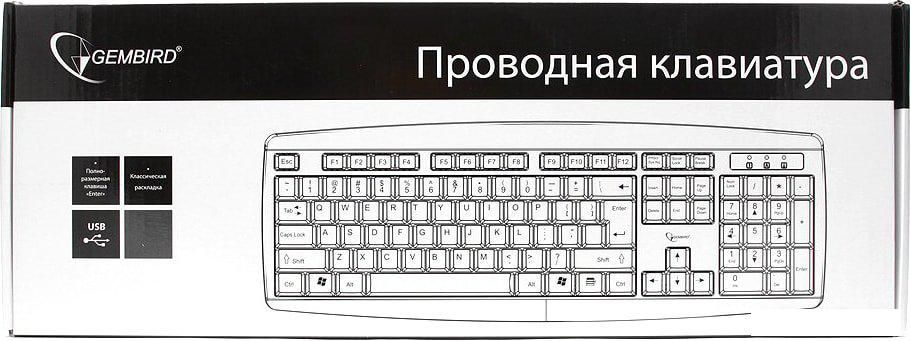 Клавиатура Gembird KB-8351U-BL