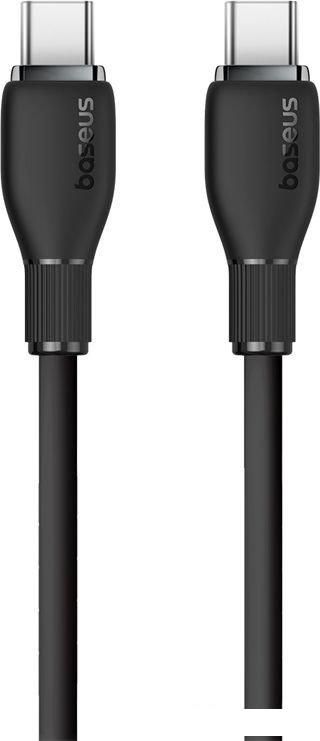 Кабель Baseus Pudding Series Fast Charging Cable 100W USB Type-C - USB Type-C (1.2 м, черный)