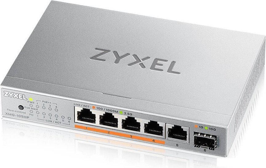 Неуправляемый коммутатор Zyxel XMG-105HP