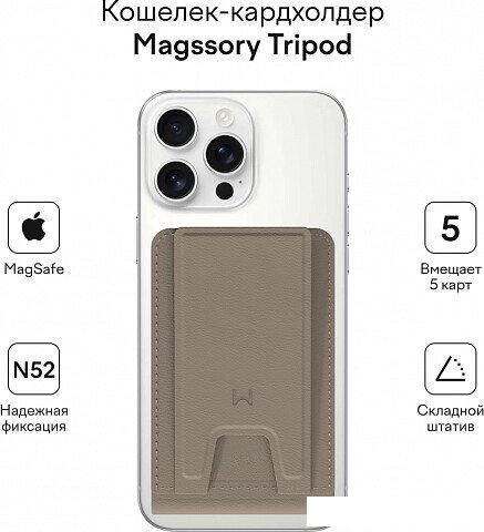 Кредитница Magssory Tripod Latte ACL002l