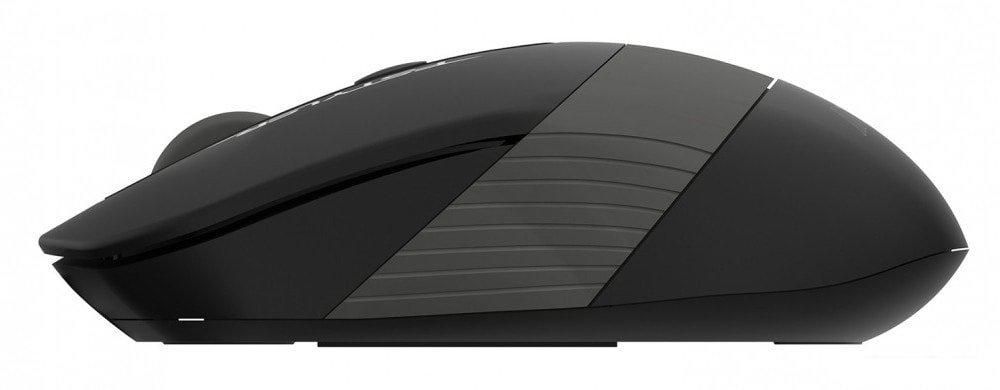 Мышь A4Tech Fstyler FG10S (черный/серый)