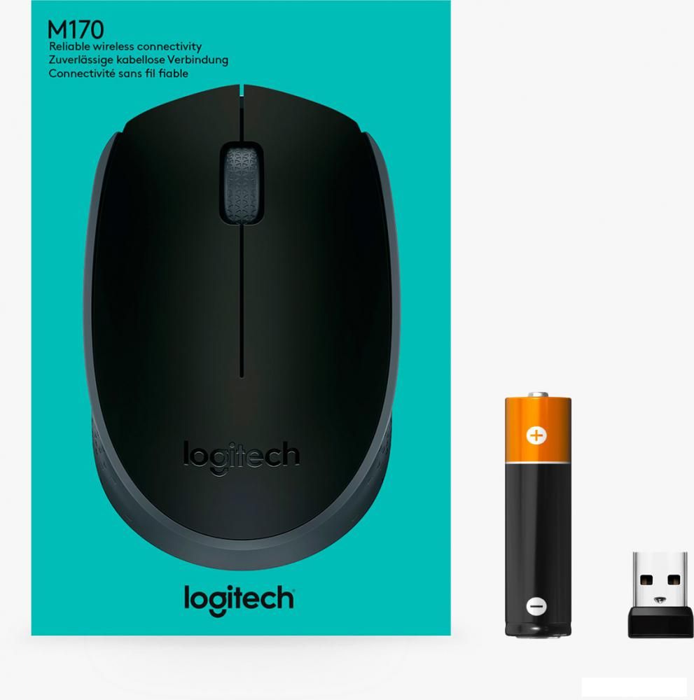 Мышь Logitech M171 (черный)
