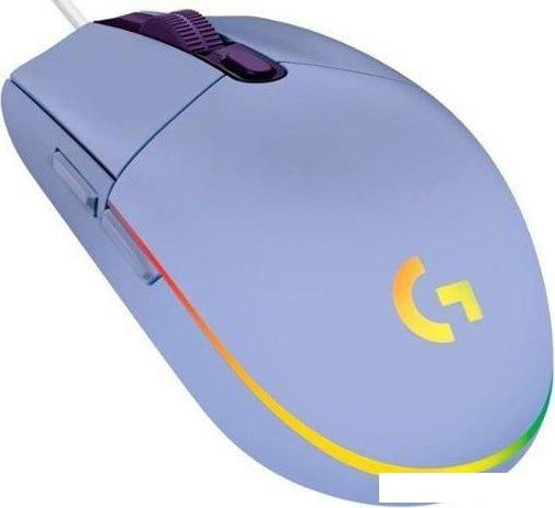 Игровая мышь Logitech G102 Lightsync (сиреневый)