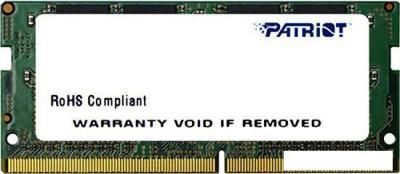 Оперативная память Patriot Signature Line 32GB DDR4 SODIMM PC4-21300 PSD432G26662S