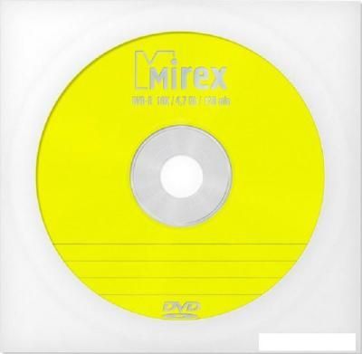 DVD-R диск Mirex 4.7Gb 16x UL130003A1C (1 шт.)