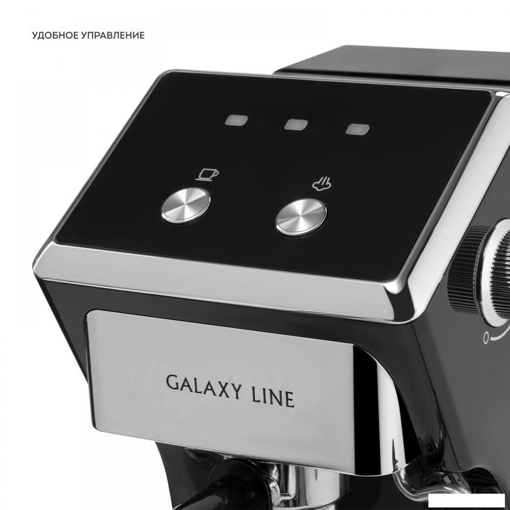 Рожковая кофеварка Galaxy Line GL0756 (черный)
