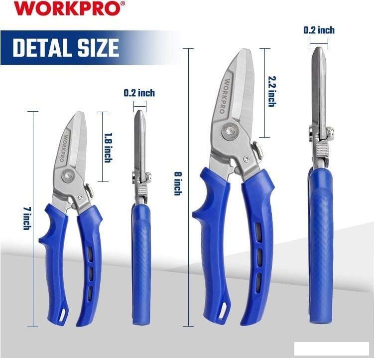 Ножницы технические Workpro WP214036