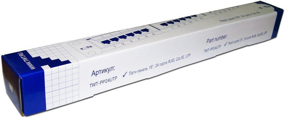 Патч-панель TWT TWT-PP24UTP