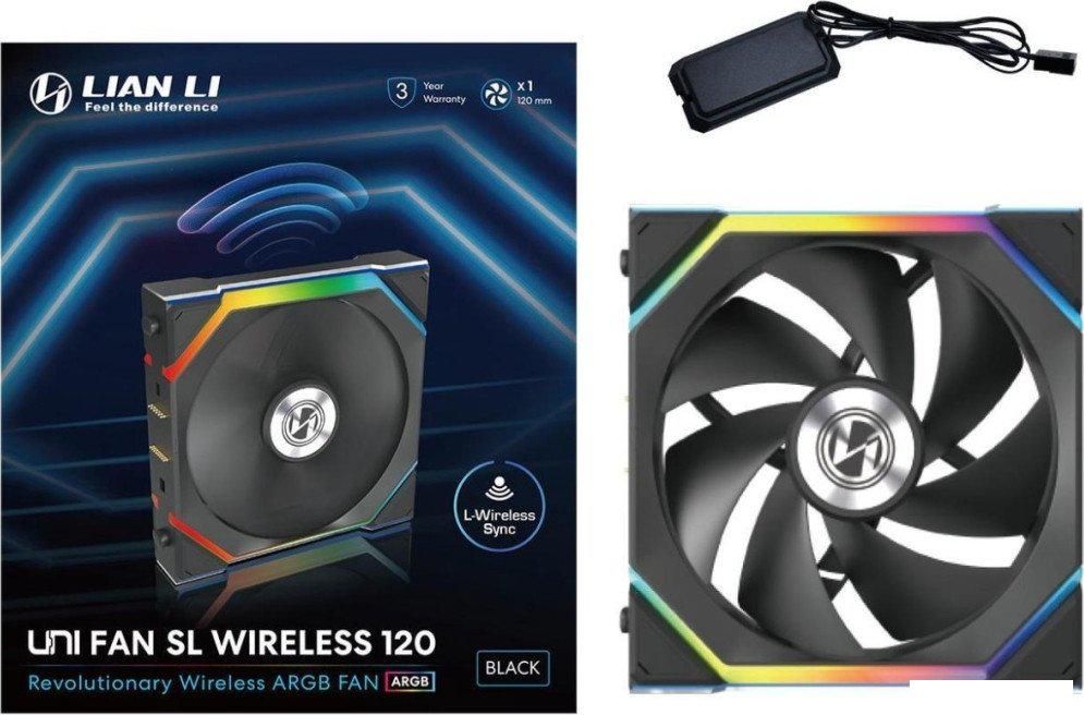 Вентилятор для корпуса Lian Li Uni Fan SL 120 Wireless G99.12SL1W1B.R0