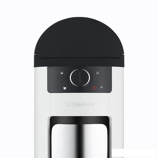 Капсульная кофеварка Scishare Capsule Coffee Machine 2 S1102 (с переходником на евровилку, белый)