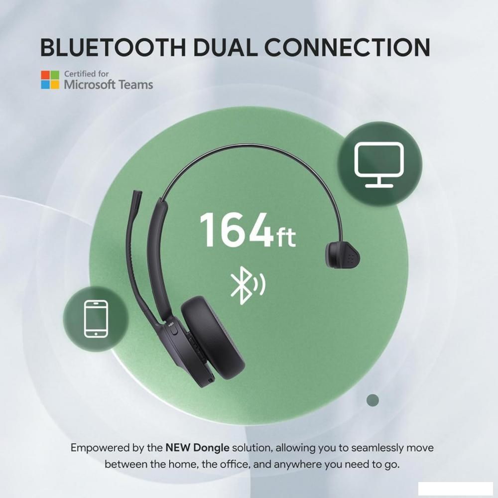 Офисная гарнитура Yealink BH70 Mono UC USB-A
